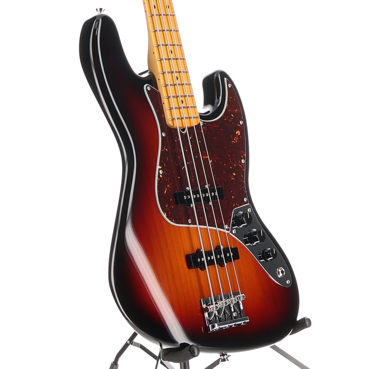 Fender American Professional II Jazz Bass, Maple Fingerboard, 3-Color Sunburst (J5) (46986)