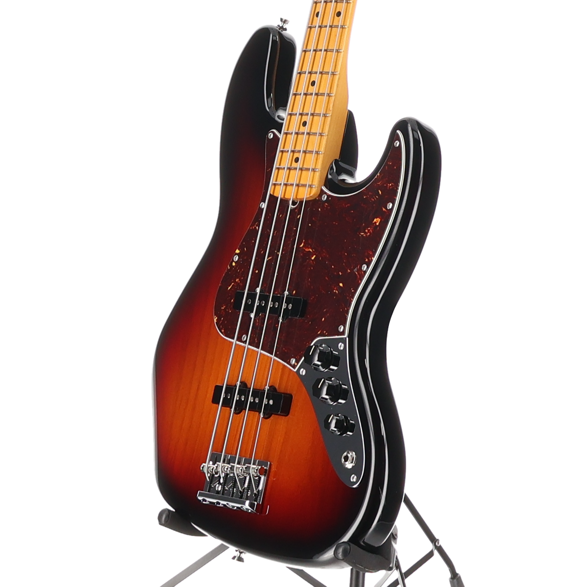 Fender American Professional II Jazz Bass, Maple Fingerboard, 3-Color Sunburst (J5) (46986)