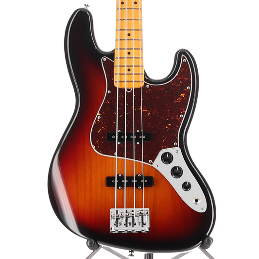 Fender American Professional II Jazz Bass, Maple Fingerboard, 3-Color Sunburst (J5) (46986)