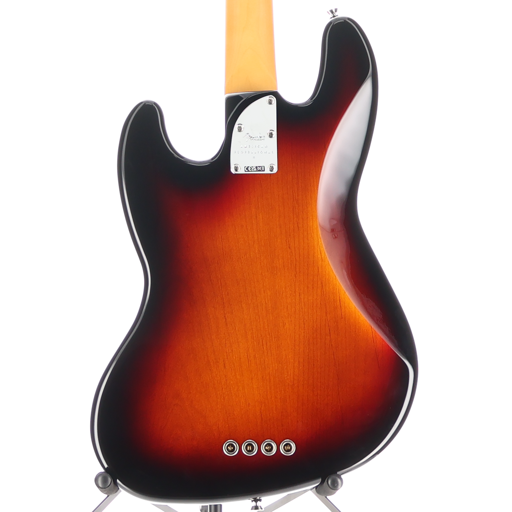 Fender American Professional II Jazz Bass, Maple Fingerboard, 3-Color Sunburst (Q7) (50688)