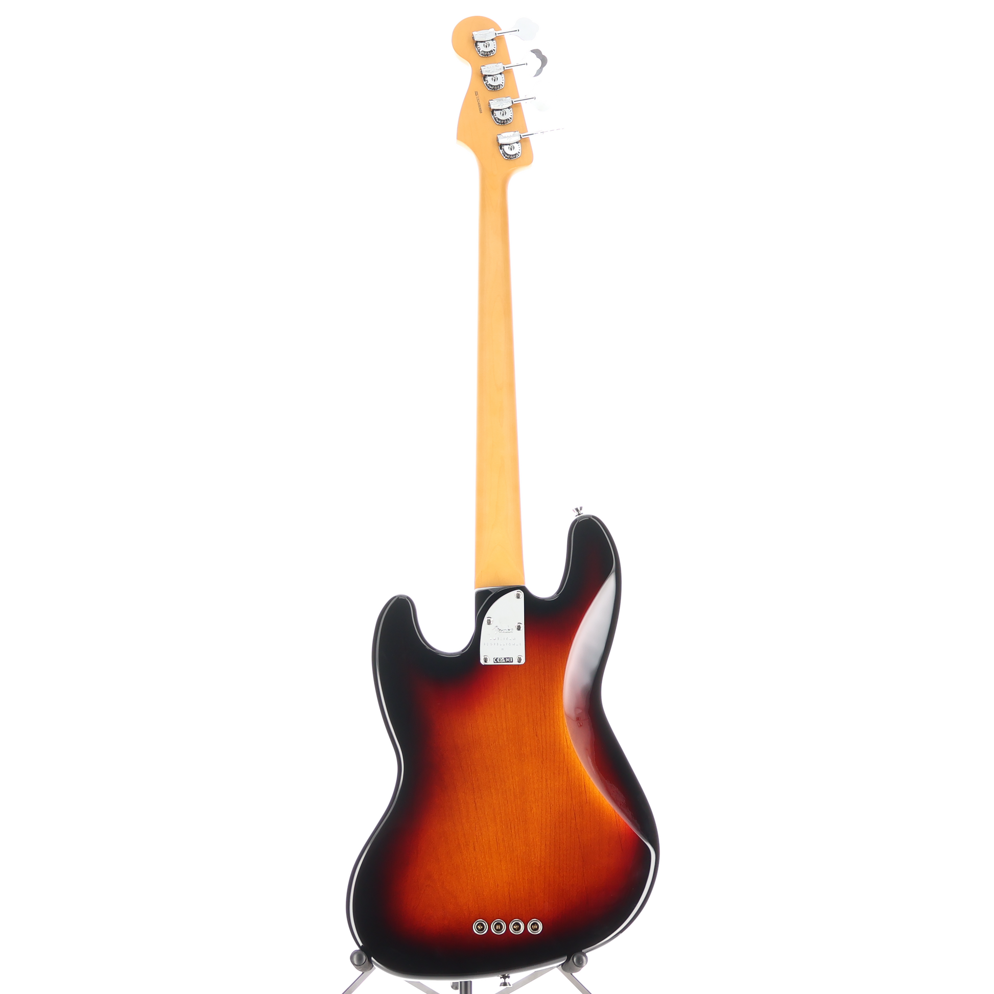 Fender American Professional II Jazz Bass, Maple Fingerboard, 3-Color Sunburst (Q7) (50688)