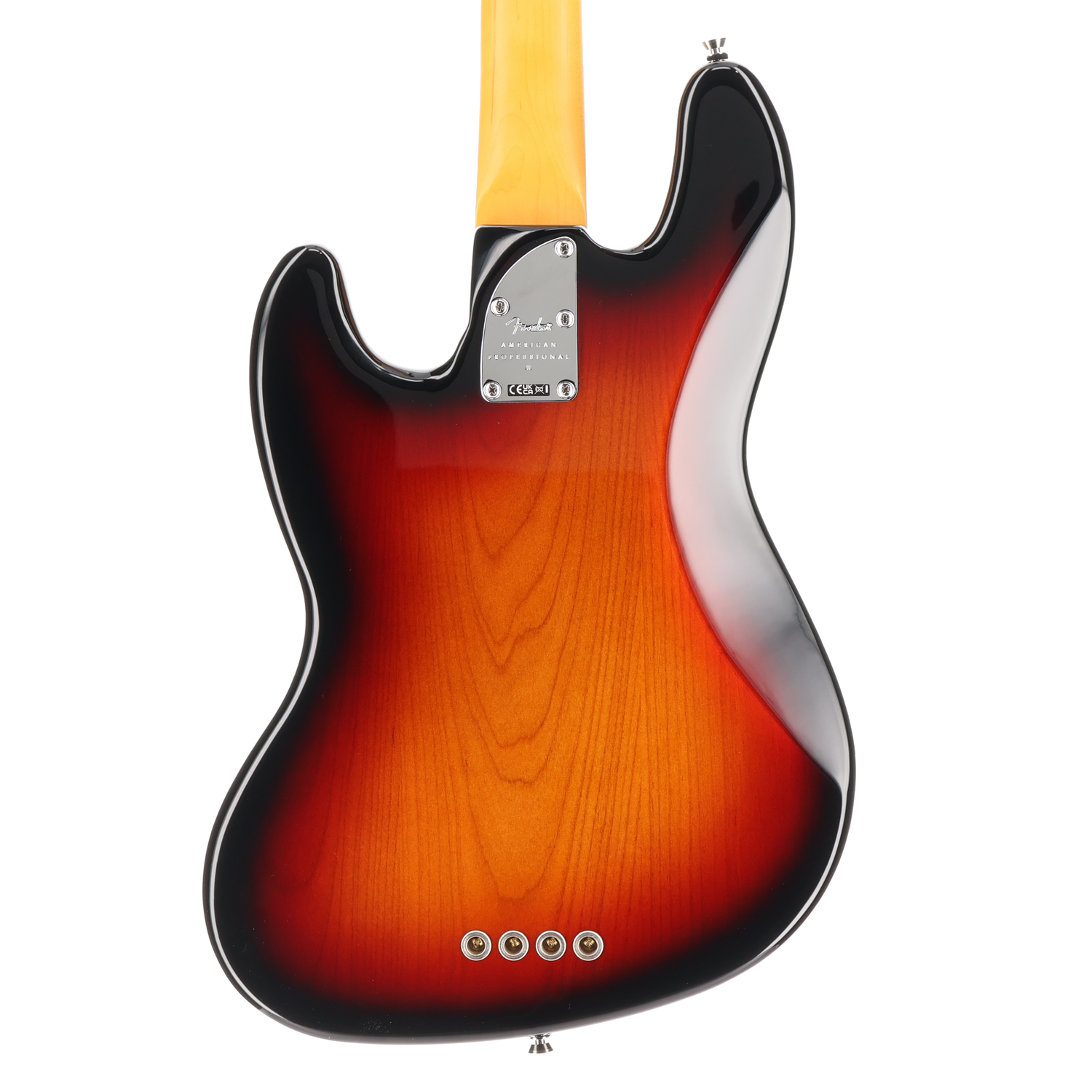 Fender American Professional II Jazz Bass, Maple Fingerboard, 3-Color Sunburst (V8) (09927)