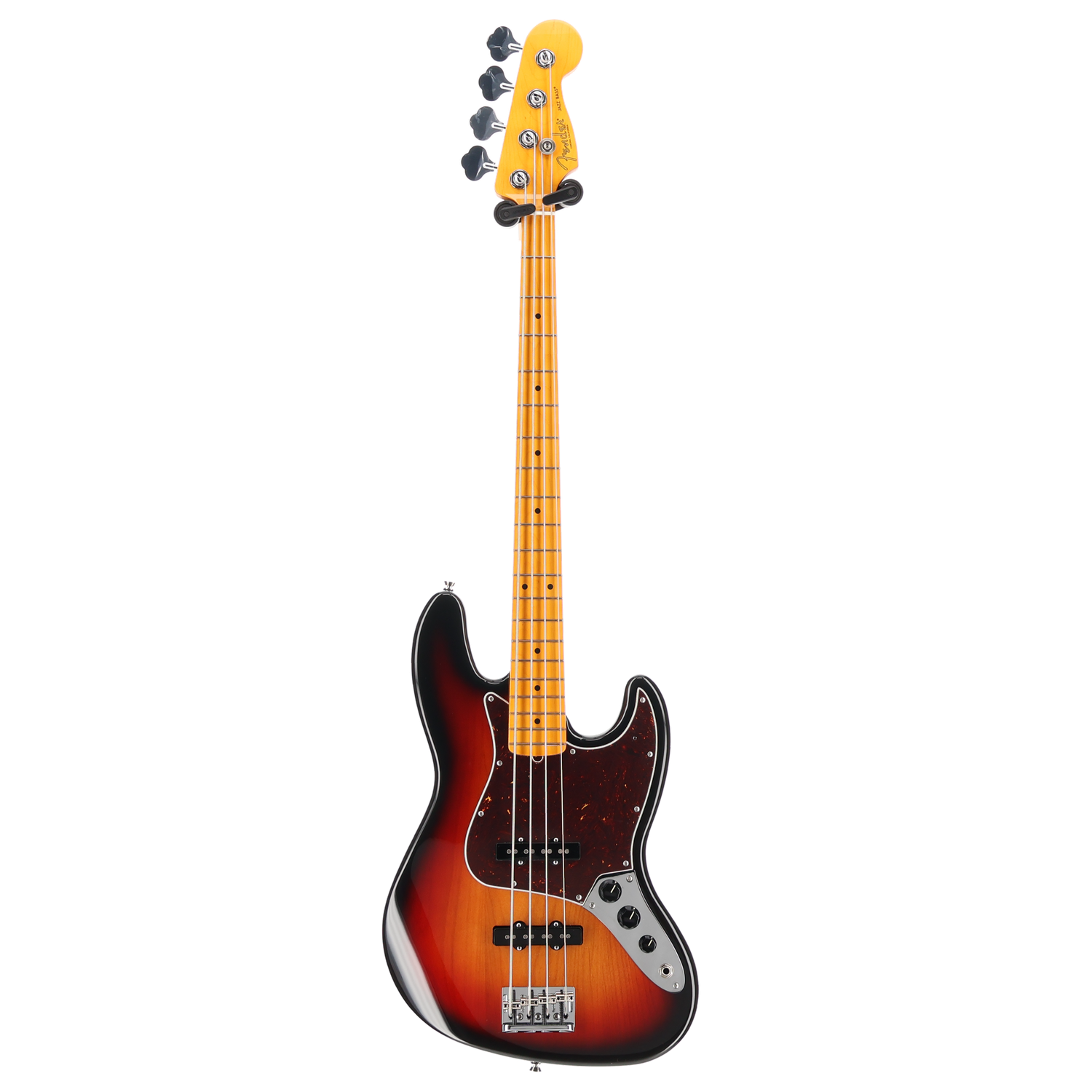 Fender American Professional II Jazz Bass, Maple Fingerboard, 3-Color Sunburst (V8) (09927)