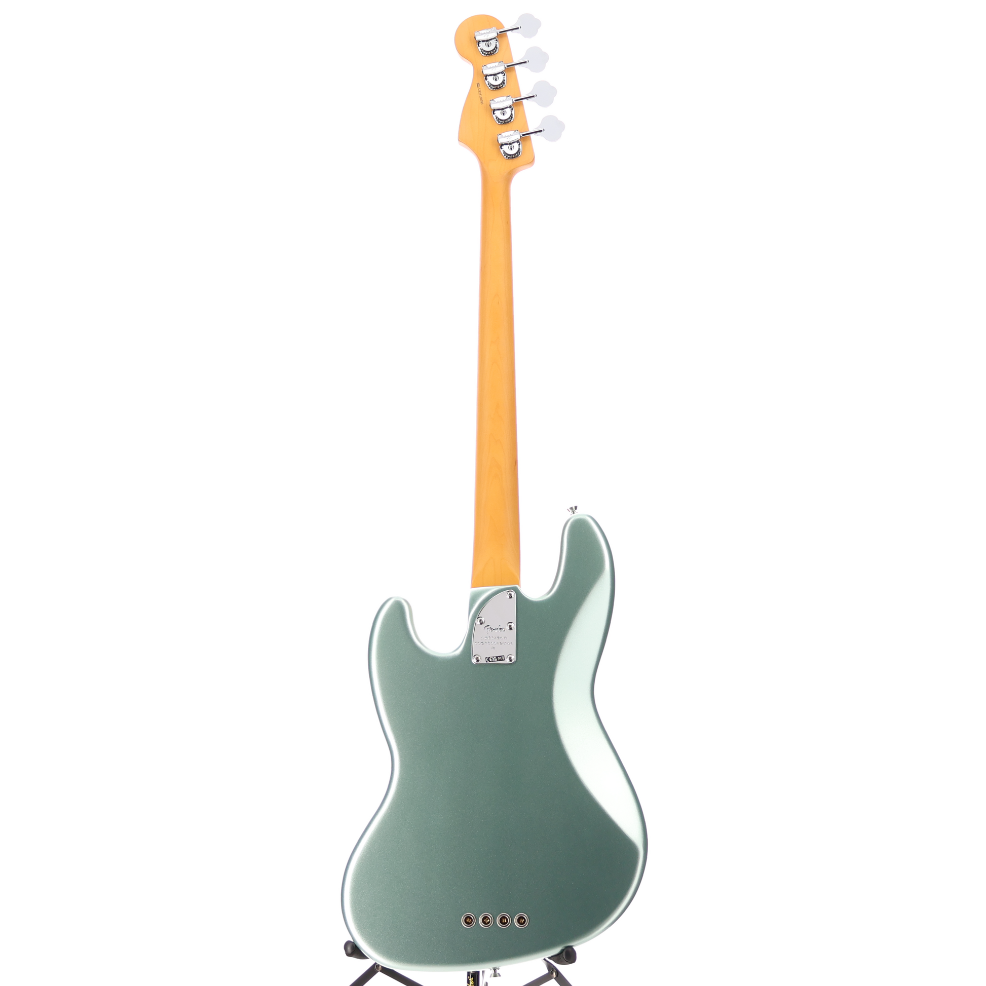 Fender American Professional II Jazz Bass, Maple Fingerboard, Mystic Surf Green (BB2) (08383)