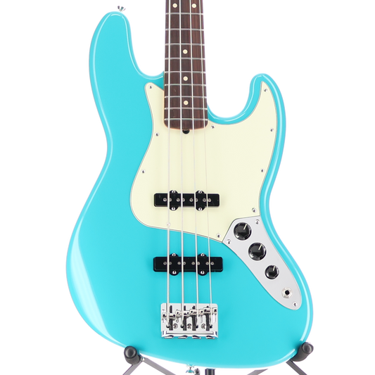 Fender American Professional II Jazz Bass, Rosewood Fingerboard, Miami Blue (8C) (53669)