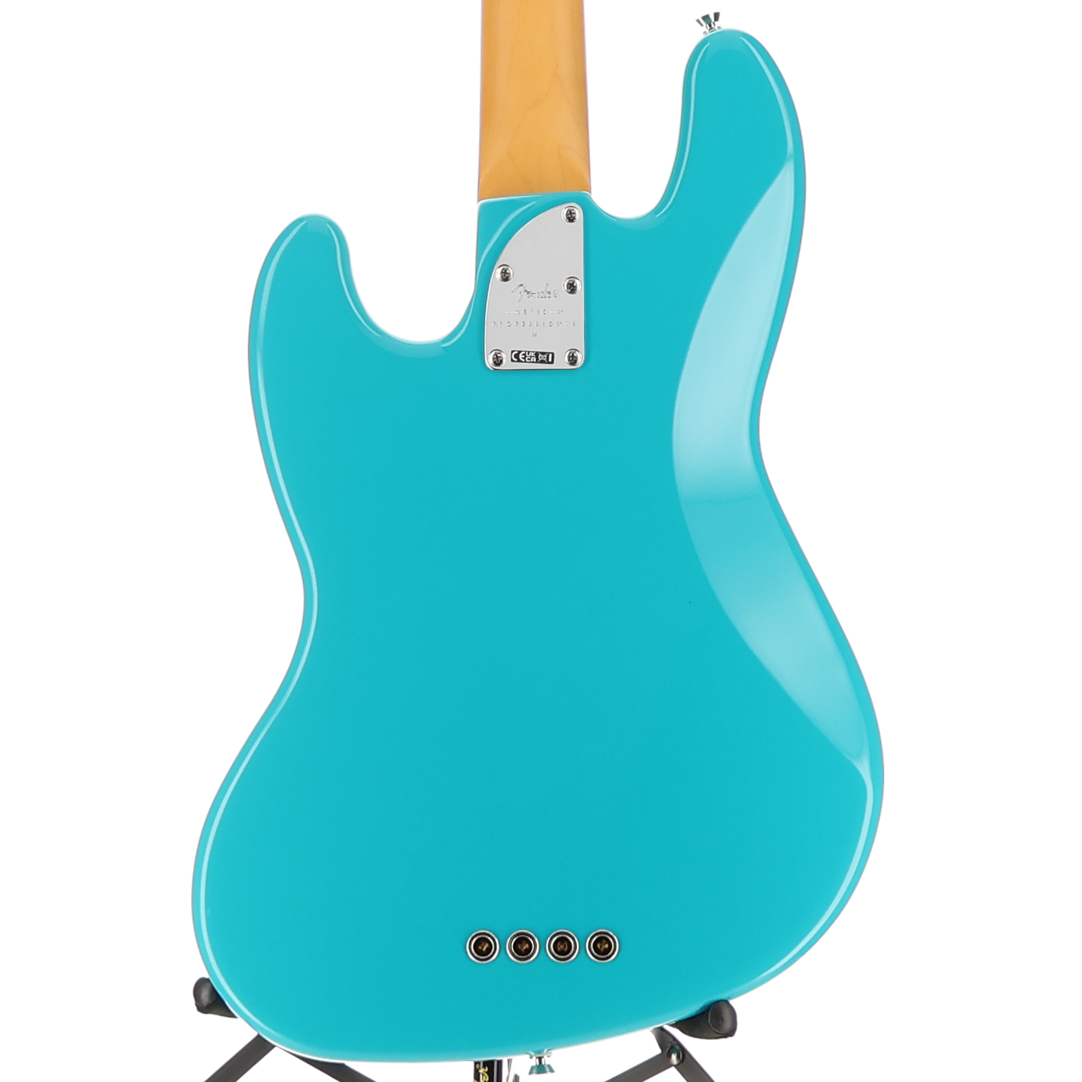 Fender American Professional II Jazz Bass, Rosewood Fingerboard, Miami Blue (D5) (46961)