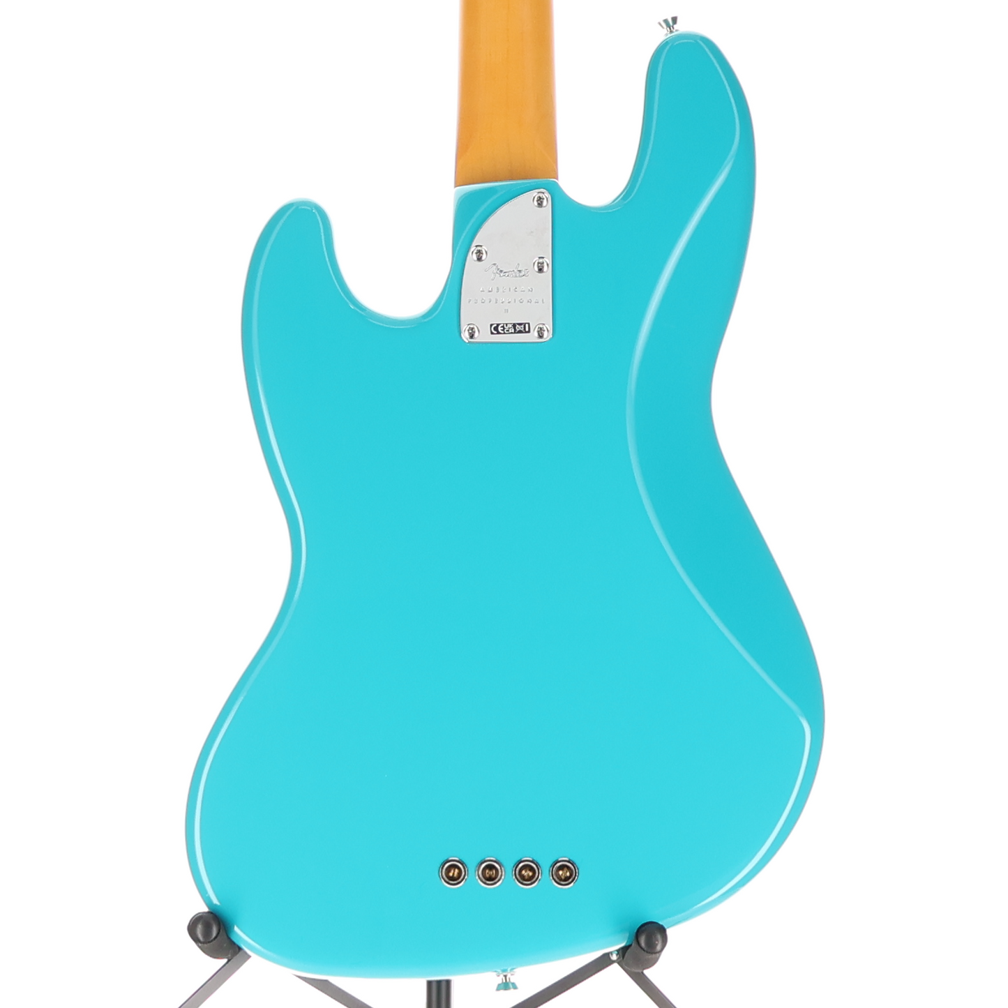 Fender American Professional II Jazz Bass, Rosewood Fingerboard, Miami Blue (H9) (47947)