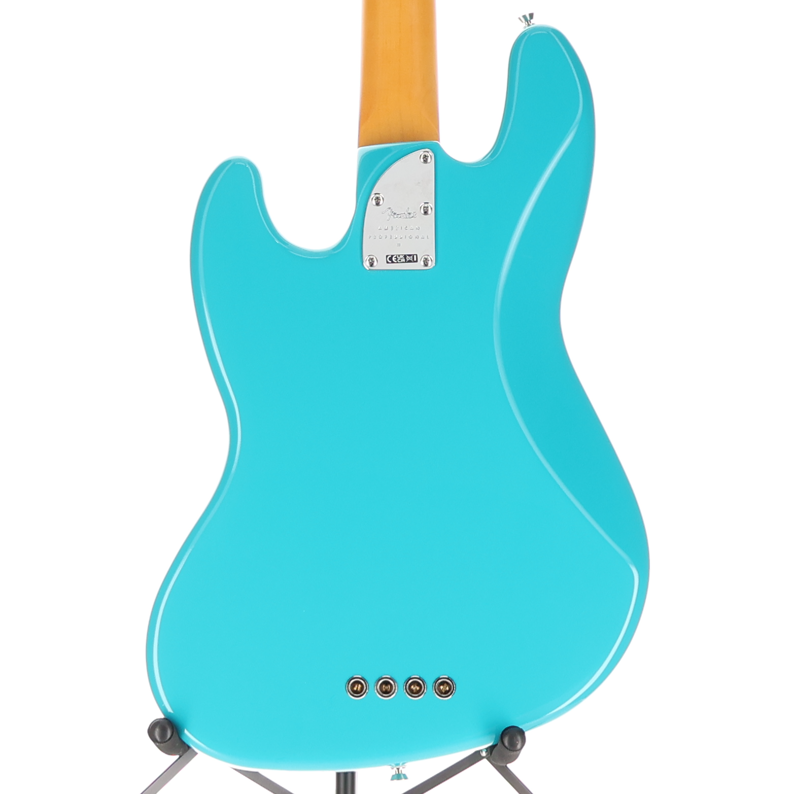 Fender American Professional II Jazz Bass, Rosewood Fingerboard, Miami Blue (H9) (47947)