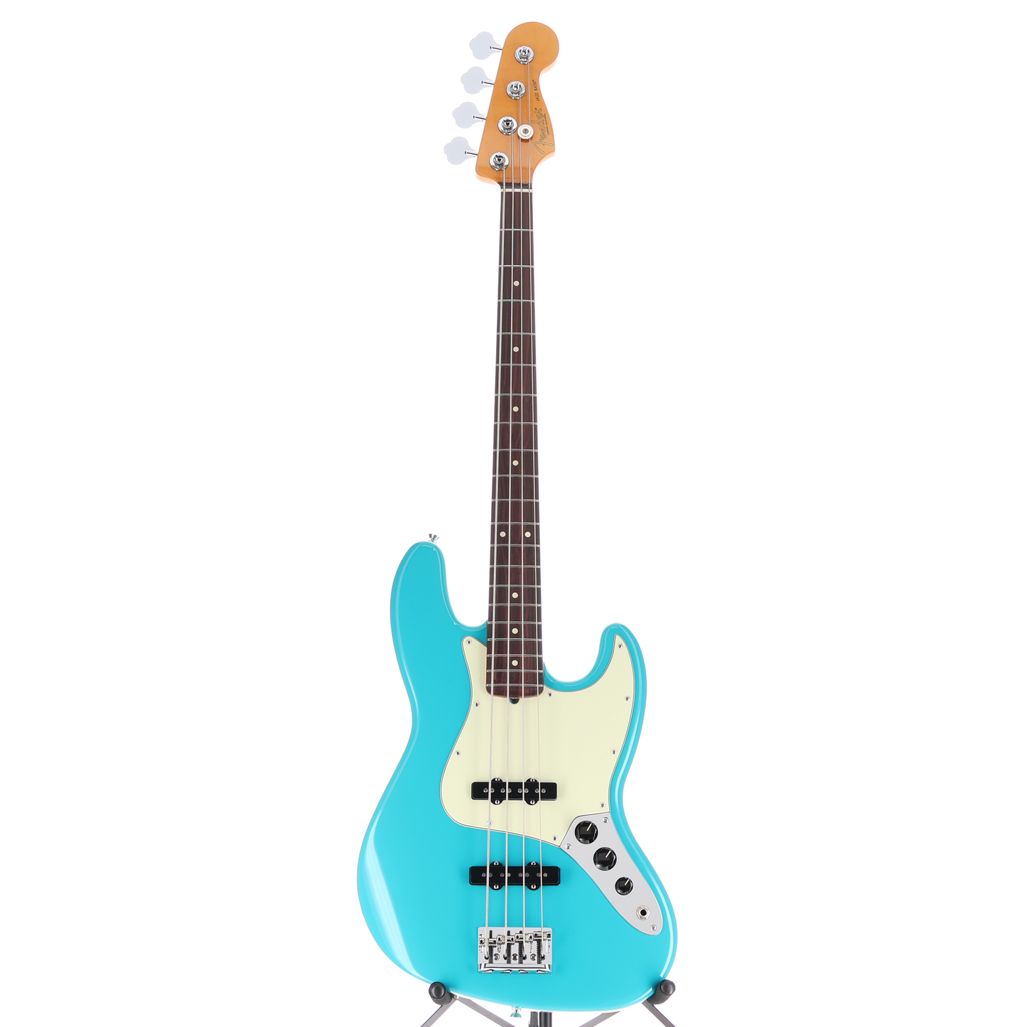 Fender American Professional II Jazz Bass, Rosewood Fingerboard, Miami Blue (H9) (47947)