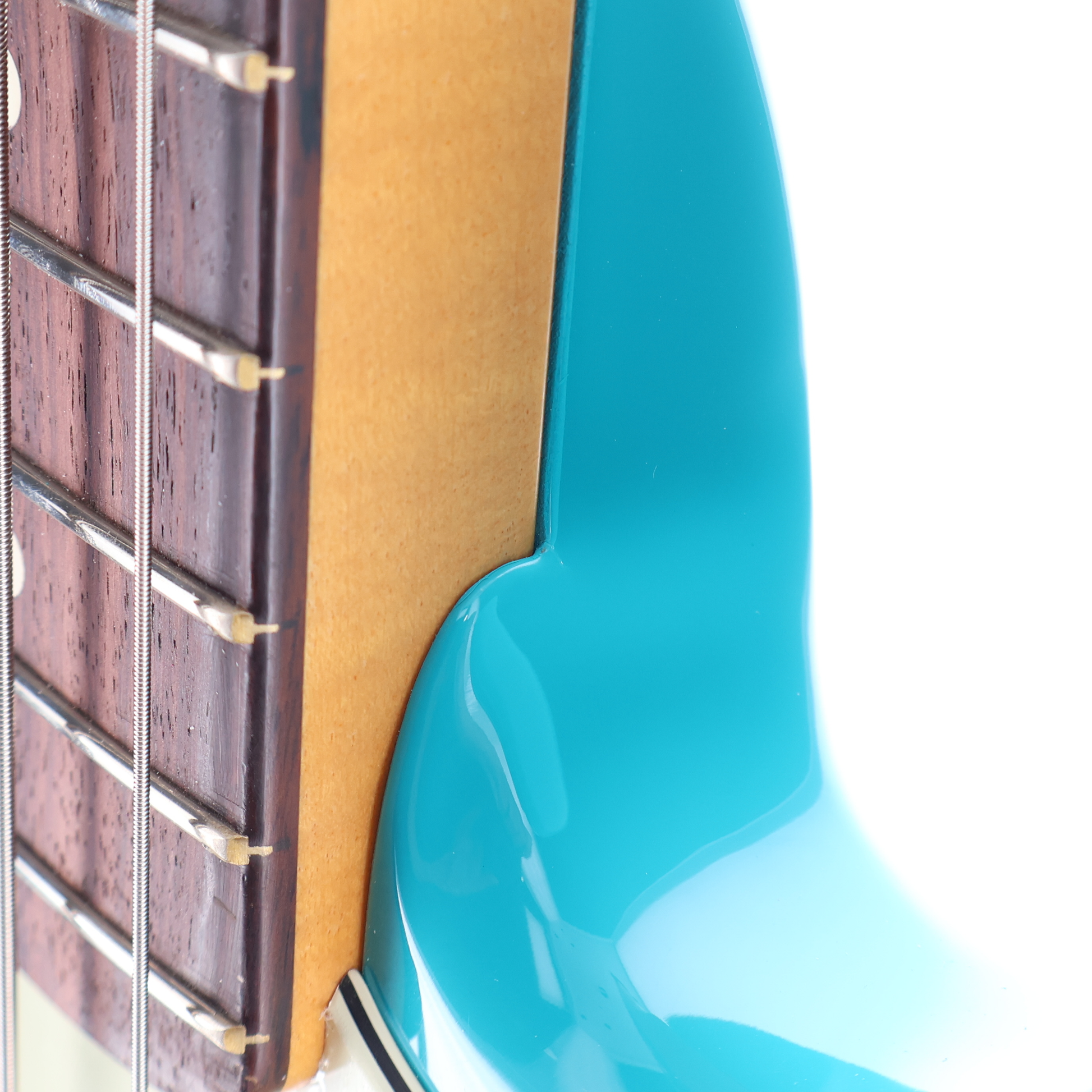 Fender American Professional II Jazz Bass, Rosewood Fingerboard, Miami Blue (H9) (47947)