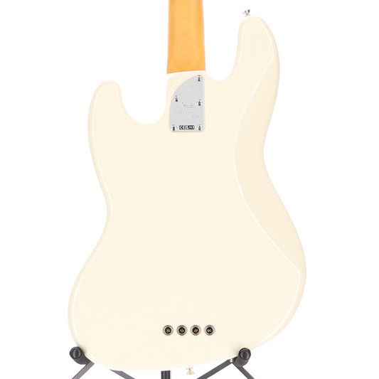 Fender American Professional II Jazz Bass, Rosewood Fingerboard, Olympic White (H1) (54809)