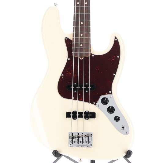 Fender American Professional II Jazz Bass, Rosewood Fingerboard, Olympic White (H1) (54809)