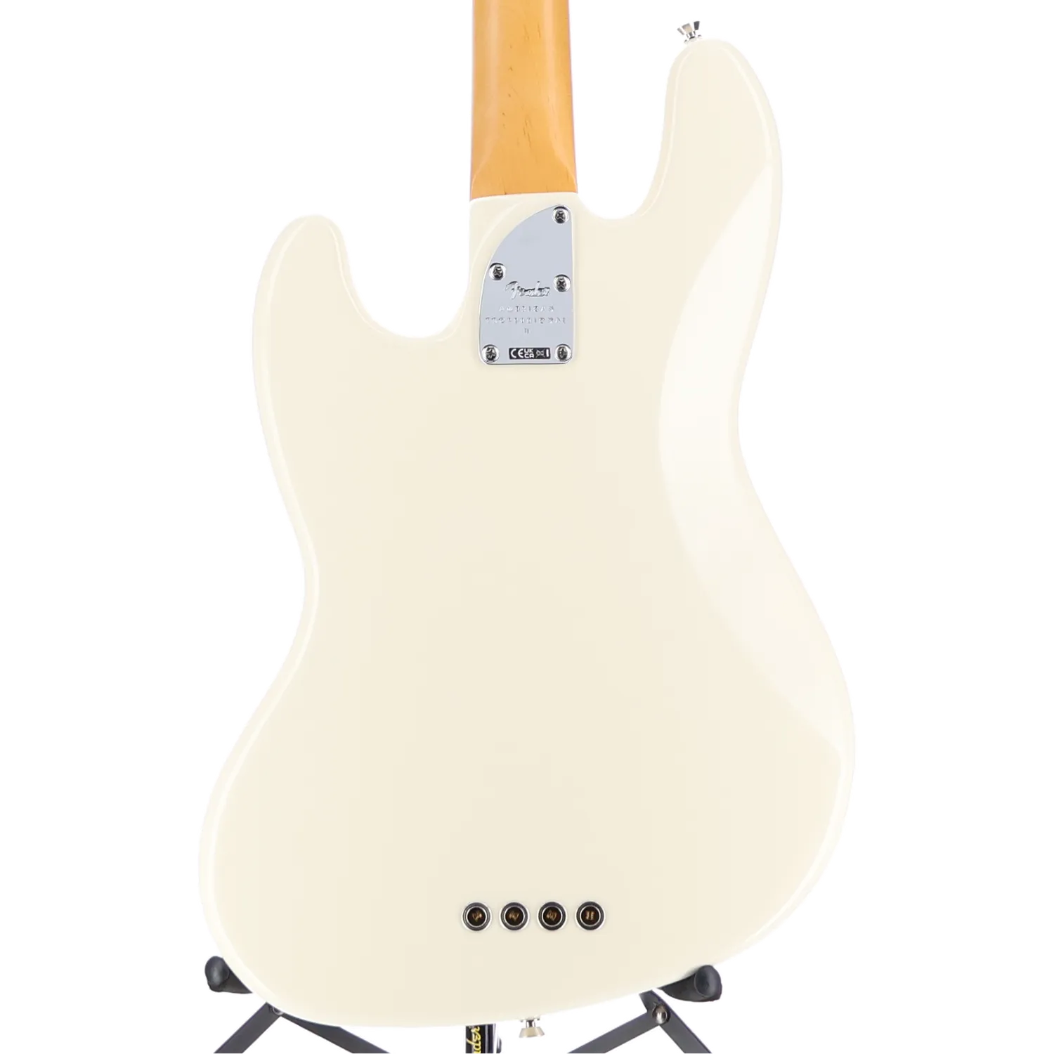 Fender American Professional II Jazz Bass, Rosewood Fingerboard, Olympic White (H7) (39237)