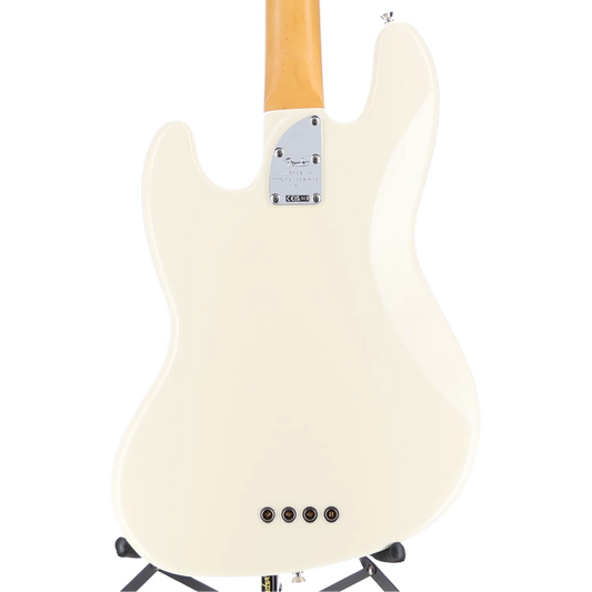 Fender American Professional II Jazz Bass, Rosewood Fingerboard, Olympic White (H7) (39237)