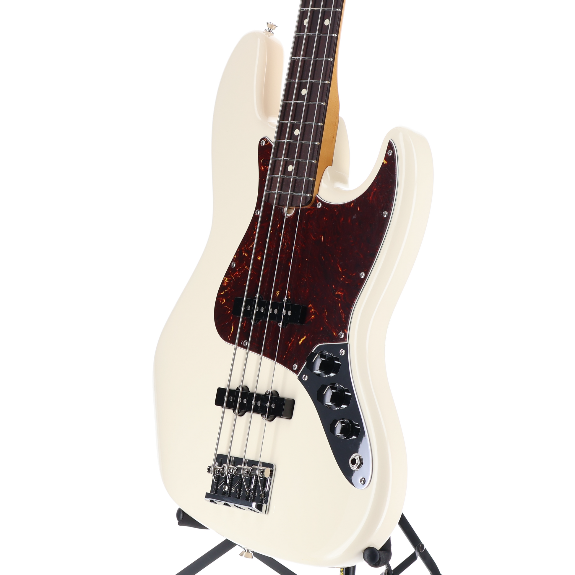 Fender American Professional II Jazz Bass, Rosewood Fingerboard, Olympic White (H7) (39237)