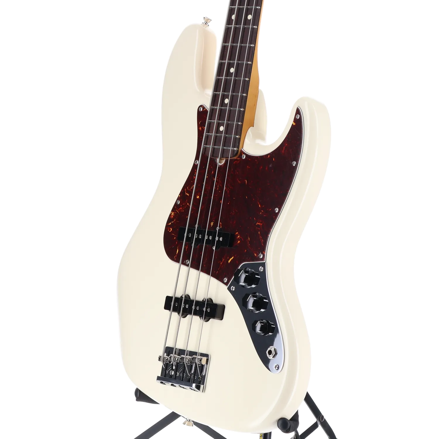 Fender American Professional II Jazz Bass, Rosewood Fingerboard, Olympic White (H7) (39237)