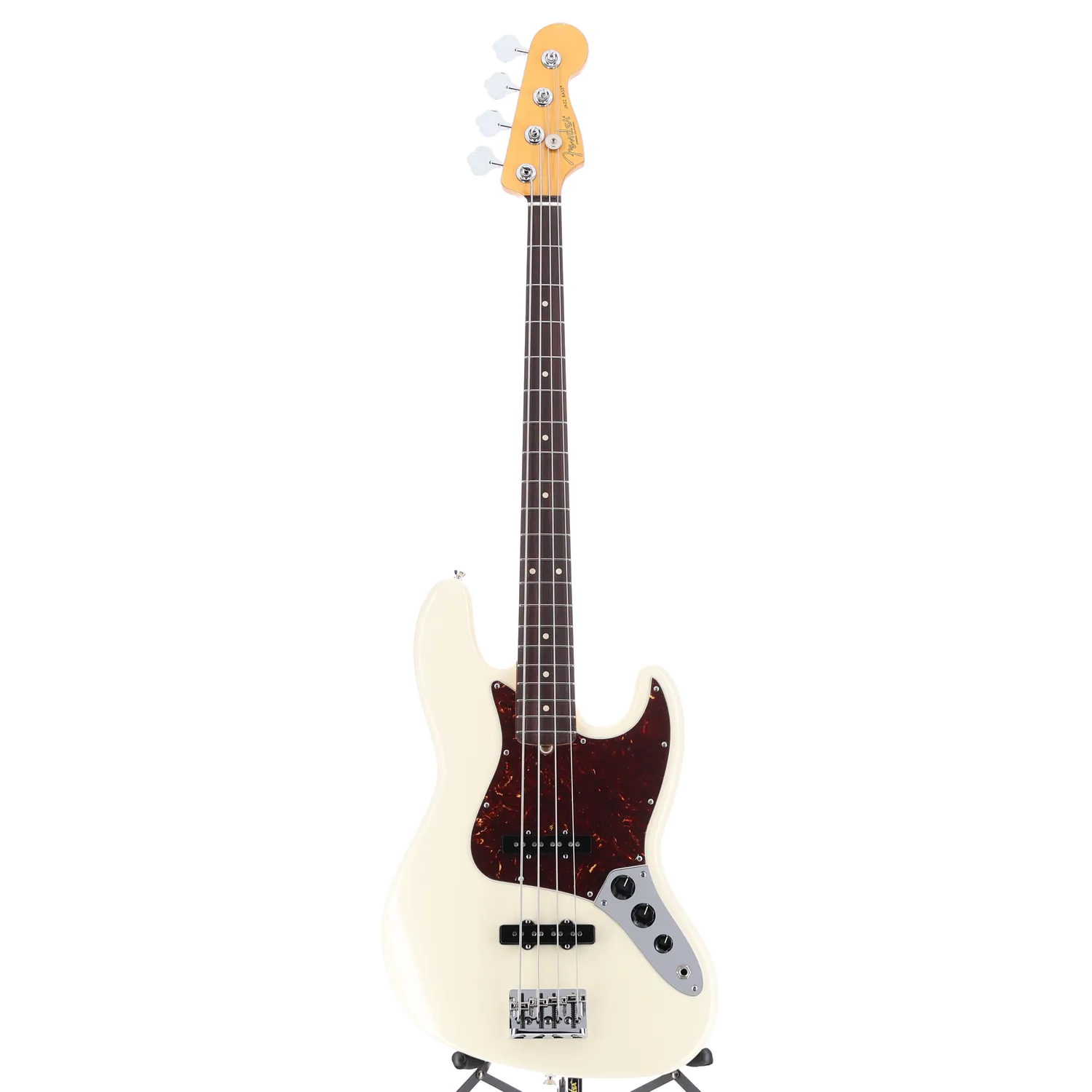 Fender American Professional II Jazz Bass, Rosewood Fingerboard, Olympic White (H7) (39237)