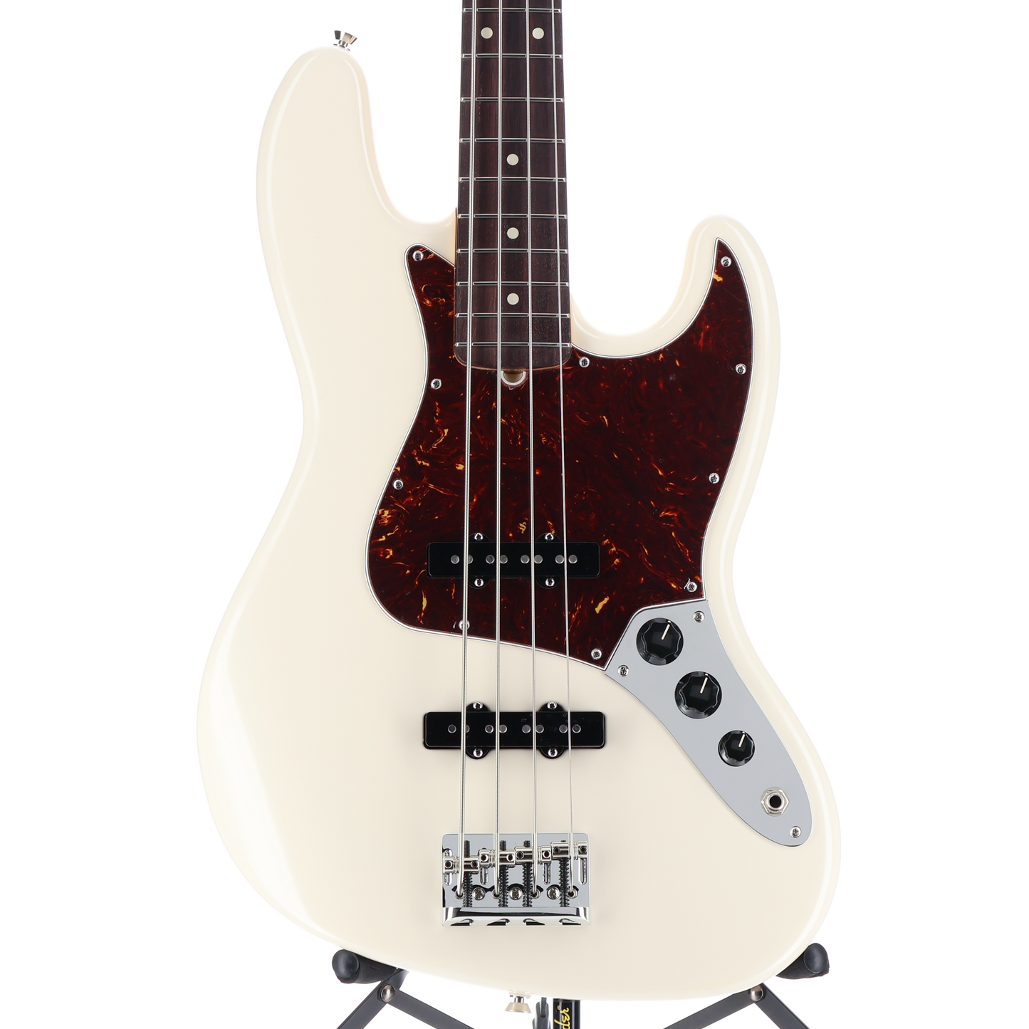 Fender American Professional II Jazz Bass, Rosewood Fingerboard, Olympic White (H7) (39237)