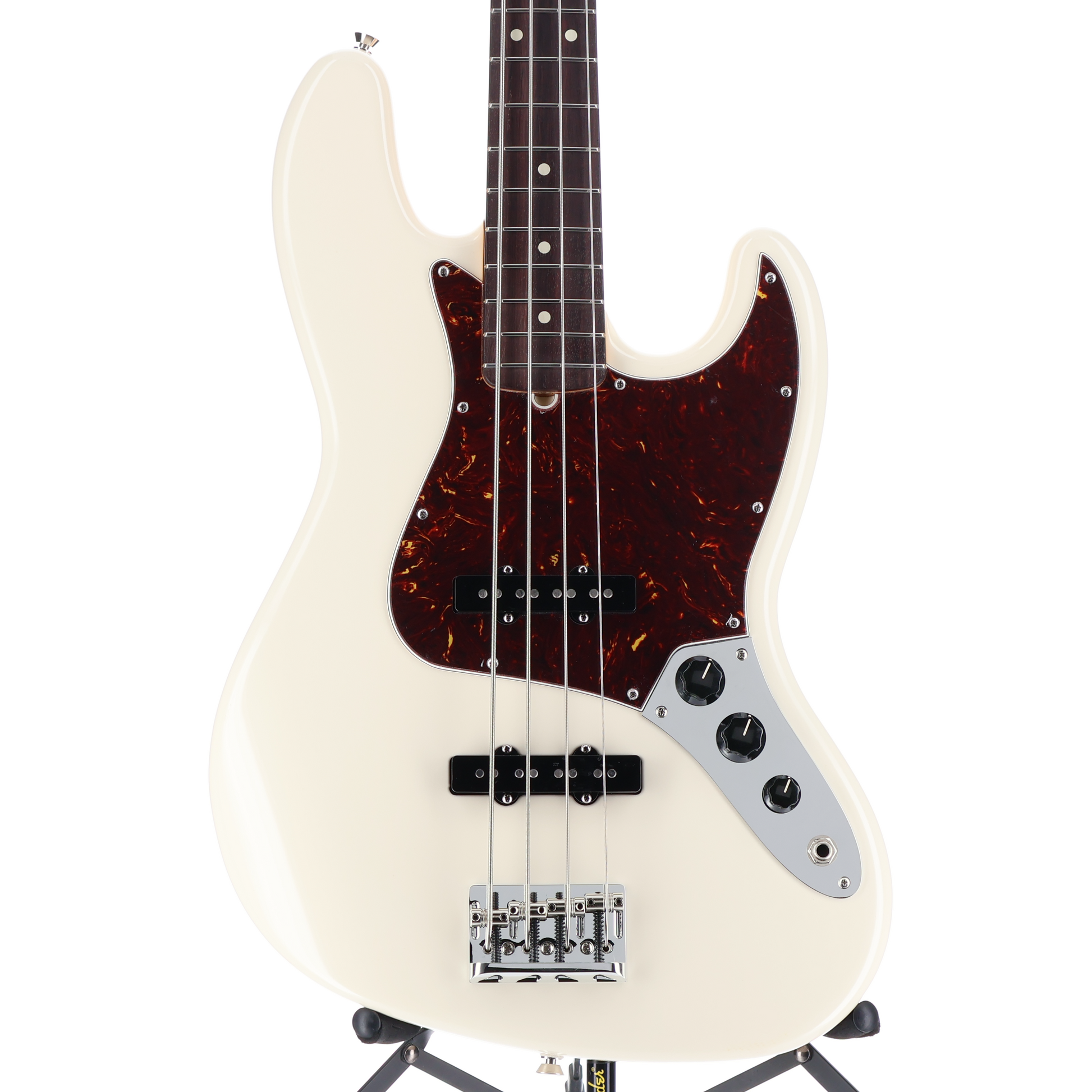 Fender American Professional II Jazz Bass, Rosewood Fingerboard, Olympic White (H7) (39237)