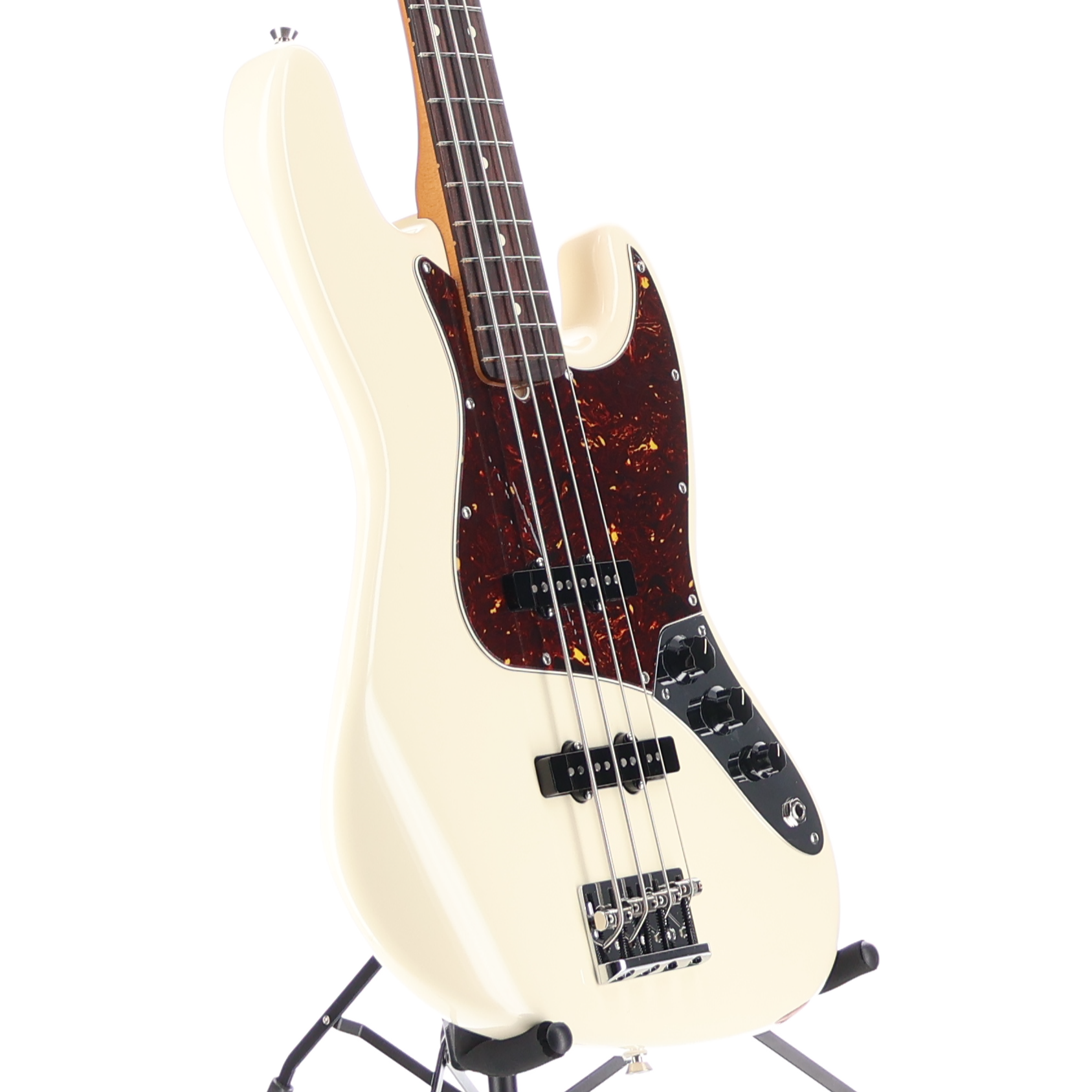 Fender American Professional II Jazz Bass, Rosewood Fingerboard, Olympic White (RC3) (31195)