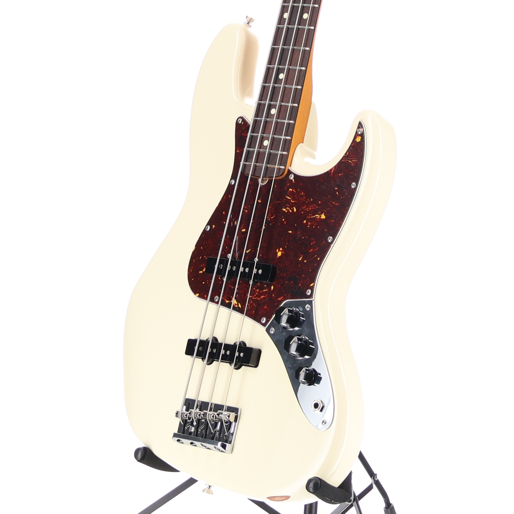 Fender American Professional II Jazz Bass, Rosewood Fingerboard, Olympic White (RC3) (31195)