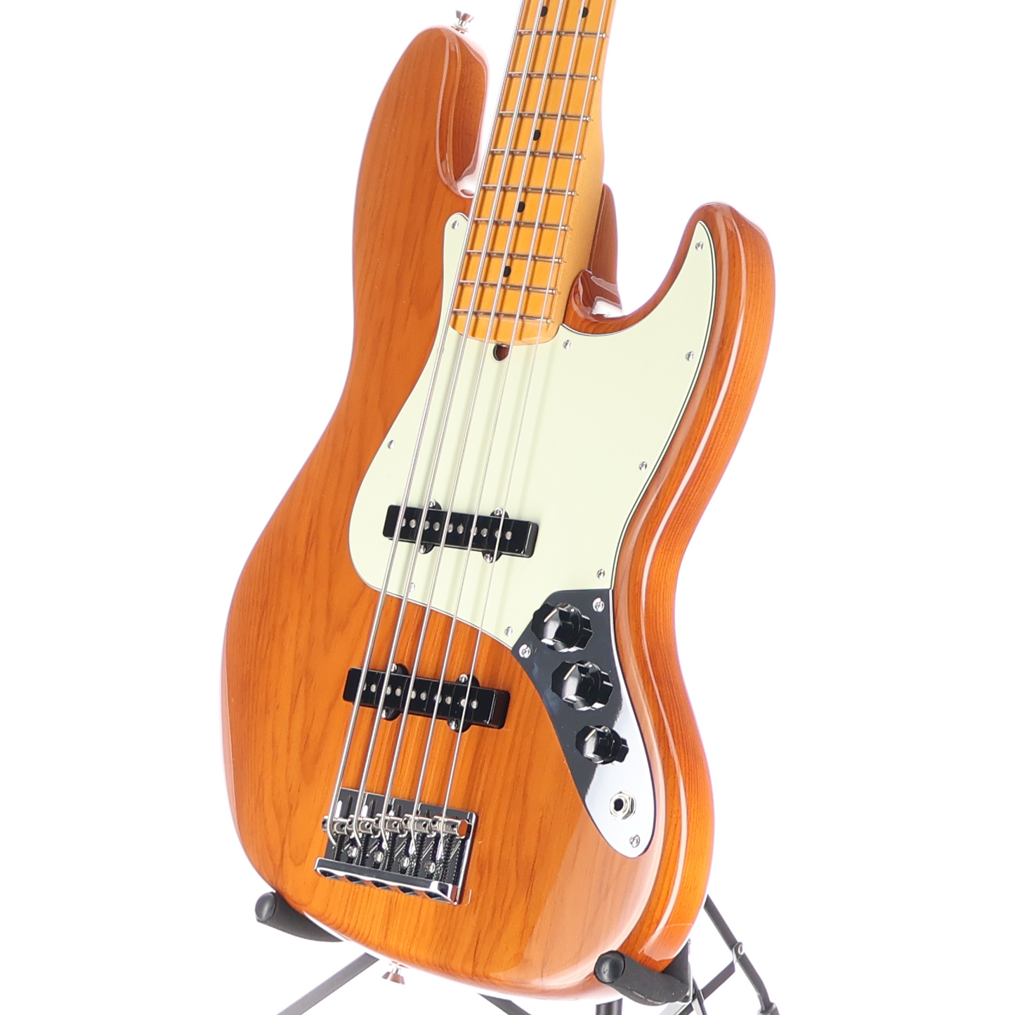 Fender American Professional II Jazz Bass V, Maple Fingerboard, Roasted Pine (X1) (97499)