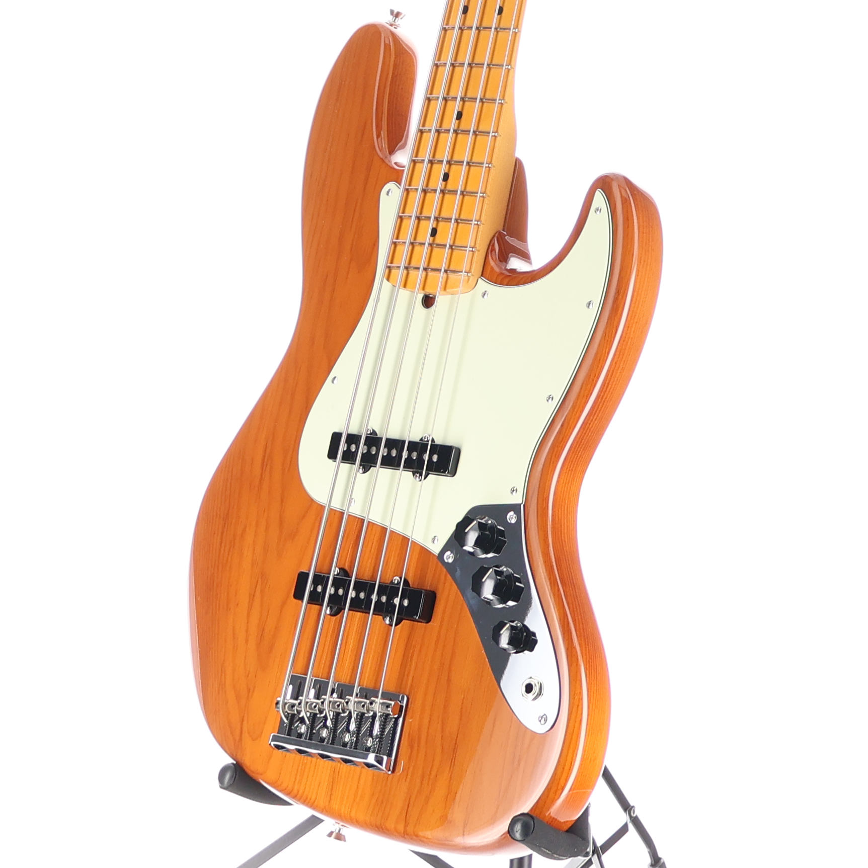 Fender American Professional II Jazz Bass V, Maple Fingerboard, Roasted Pine (X1) (97499)