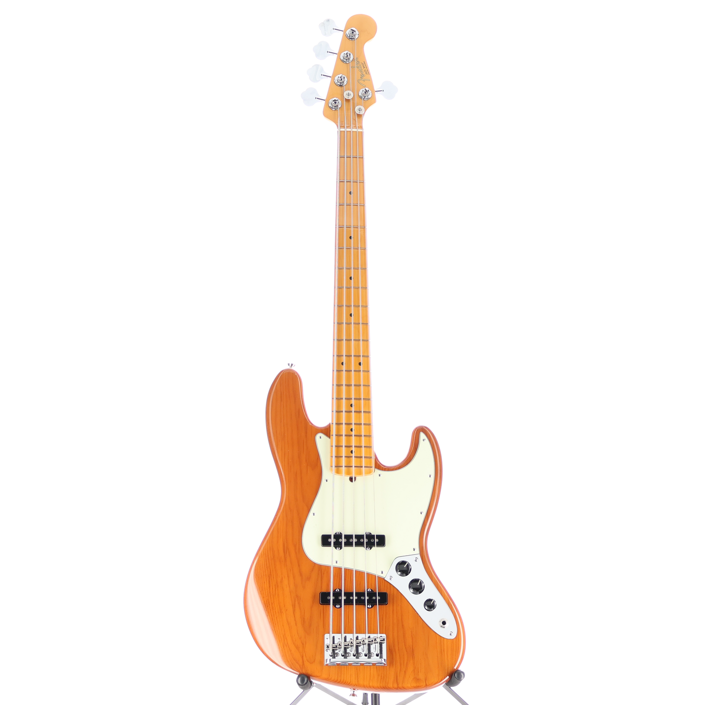 Fender American Professional II Jazz Bass V, Maple Fingerboard, Roasted Pine (X1) (97499)
