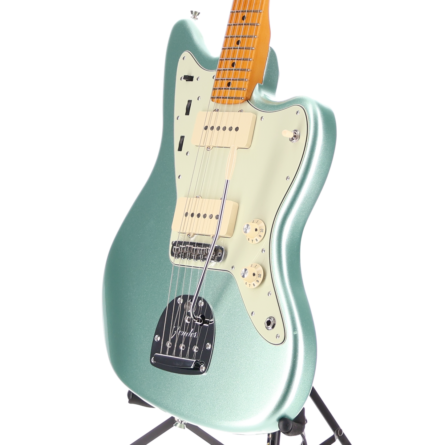 Fender American Professional II Jazzmaster, Maple Fingerboard, Mystic Surf Green (RC2) (05068)