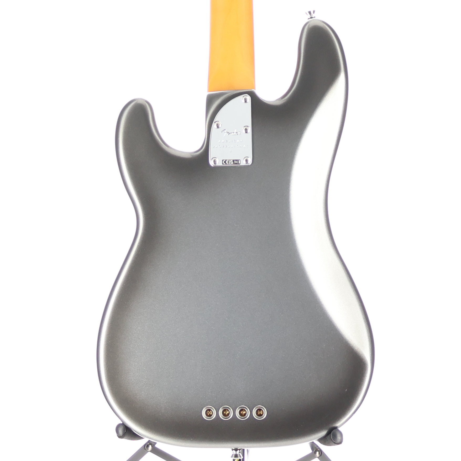 Fender American Professional II Precision Bass, Rosewood Fingerboard, Mercury (D9) (06731)