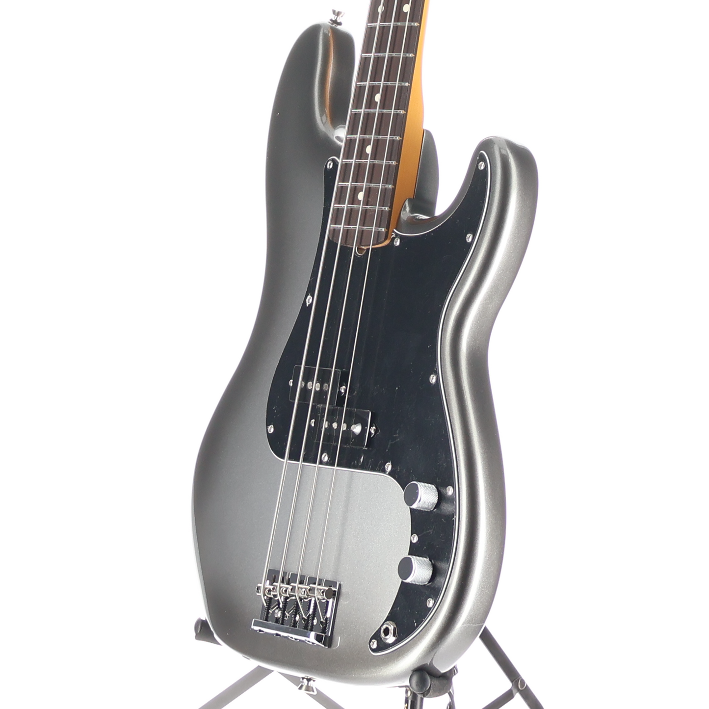 Fender American Professional II Precision Bass, Rosewood Fingerboard, Mercury (D9) (06731)