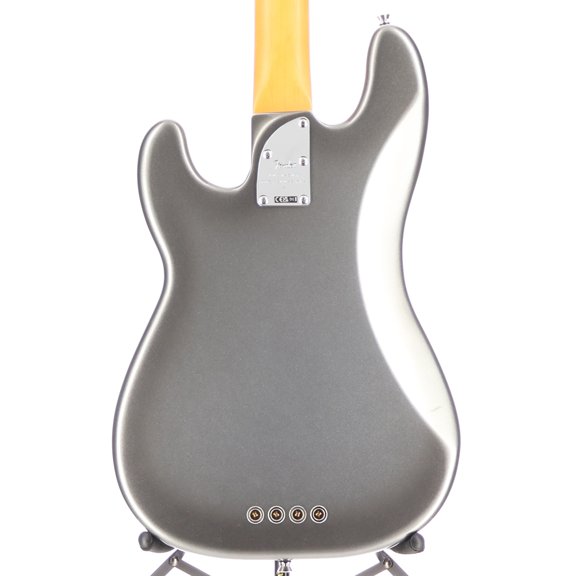 Fender American Professional II Precision Bass, Rosewood Fingerboard, Mercury (T8) (96412)