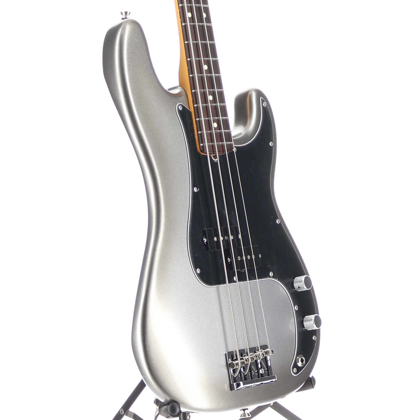 Fender American Professional II Precision Bass, Rosewood Fingerboard, Mercury (T8) (96412)