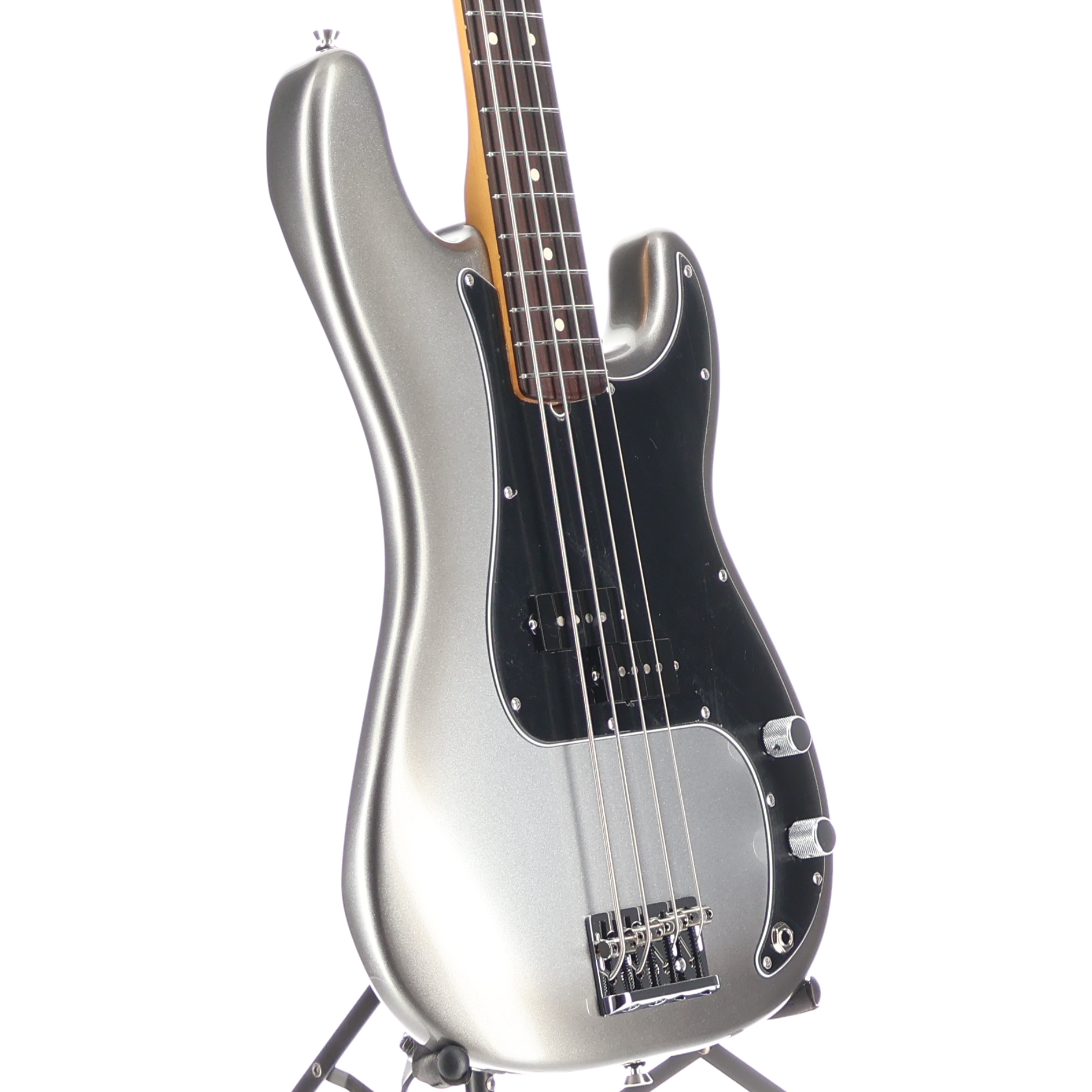 Fender American Professional II Precision Bass, Rosewood Fingerboard, Mercury (T8) (96412)