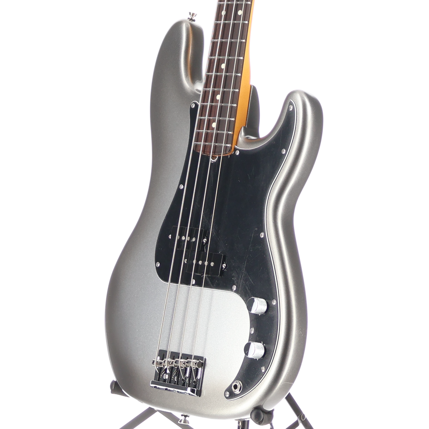 Fender American Professional II Precision Bass, Rosewood Fingerboard, Mercury (T8) (96412)