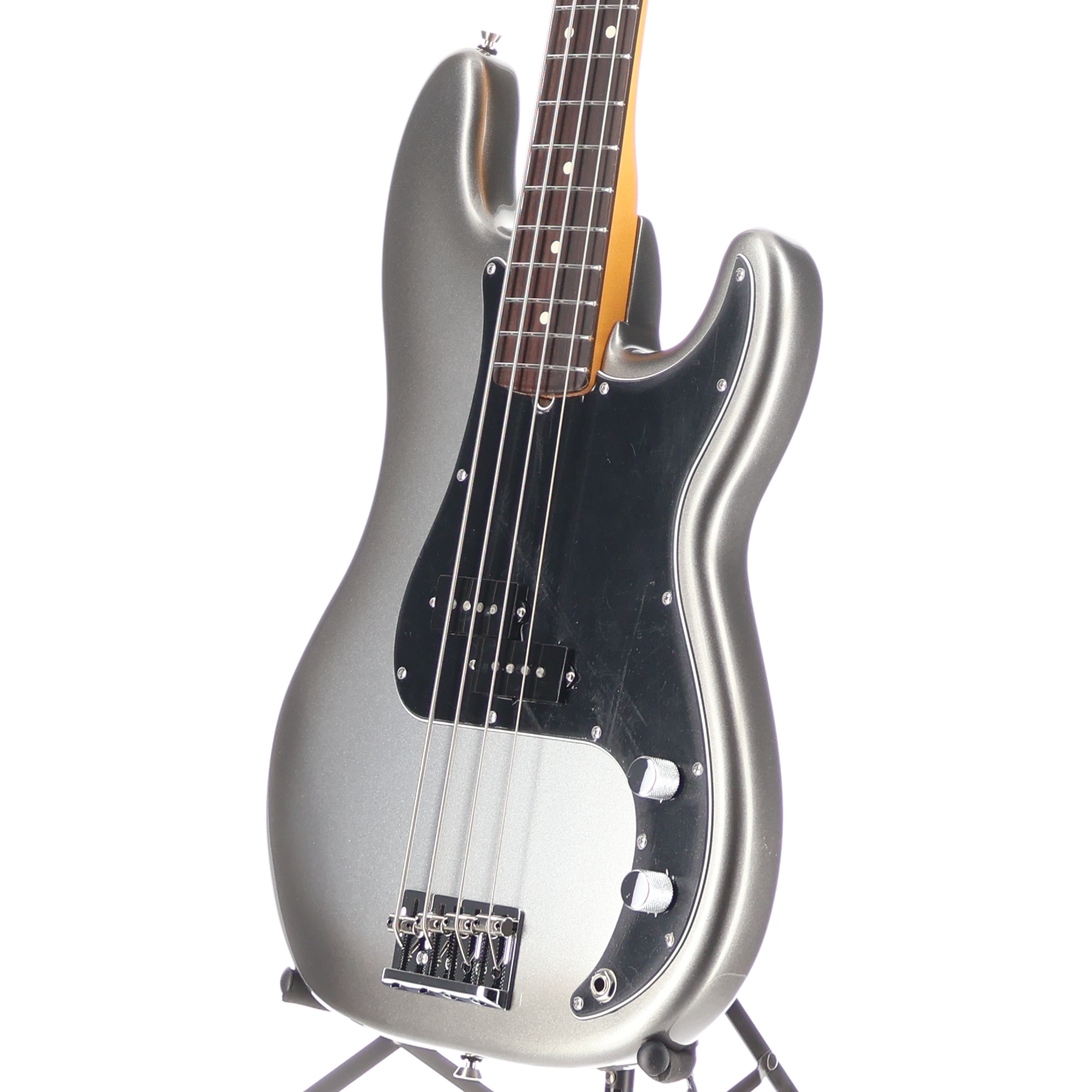 Fender American Professional II Precision Bass, Rosewood Fingerboard, Mercury (T8) (96412)