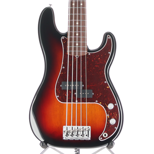 Fender American Professional II Precision Bass V, Rosewood Fingerboard, 3-Color Sunburst (X11) (28674)