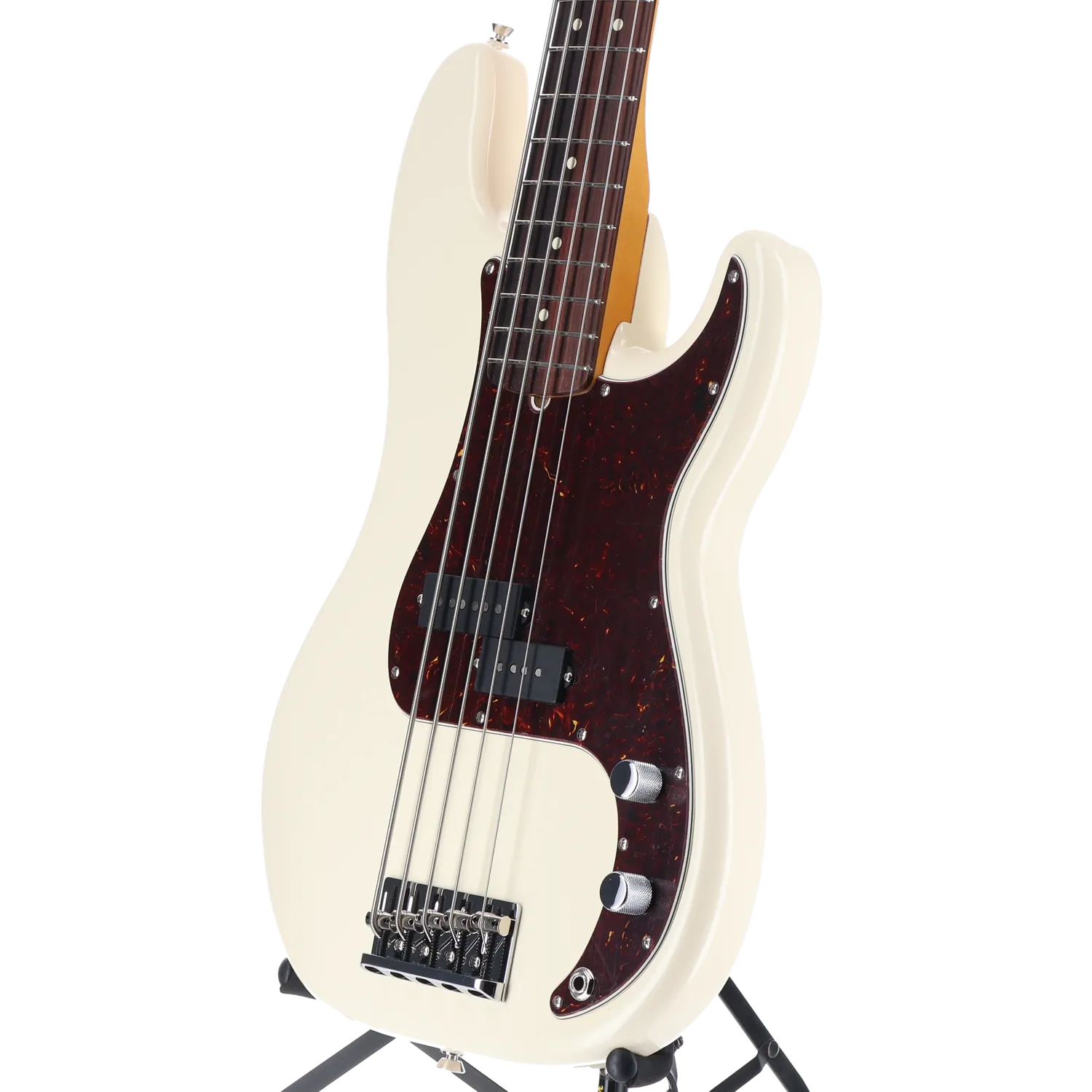 Fender American Professional II Precision Bass V, Rosewood Fingerboard, Olympic White (H2) (70907)