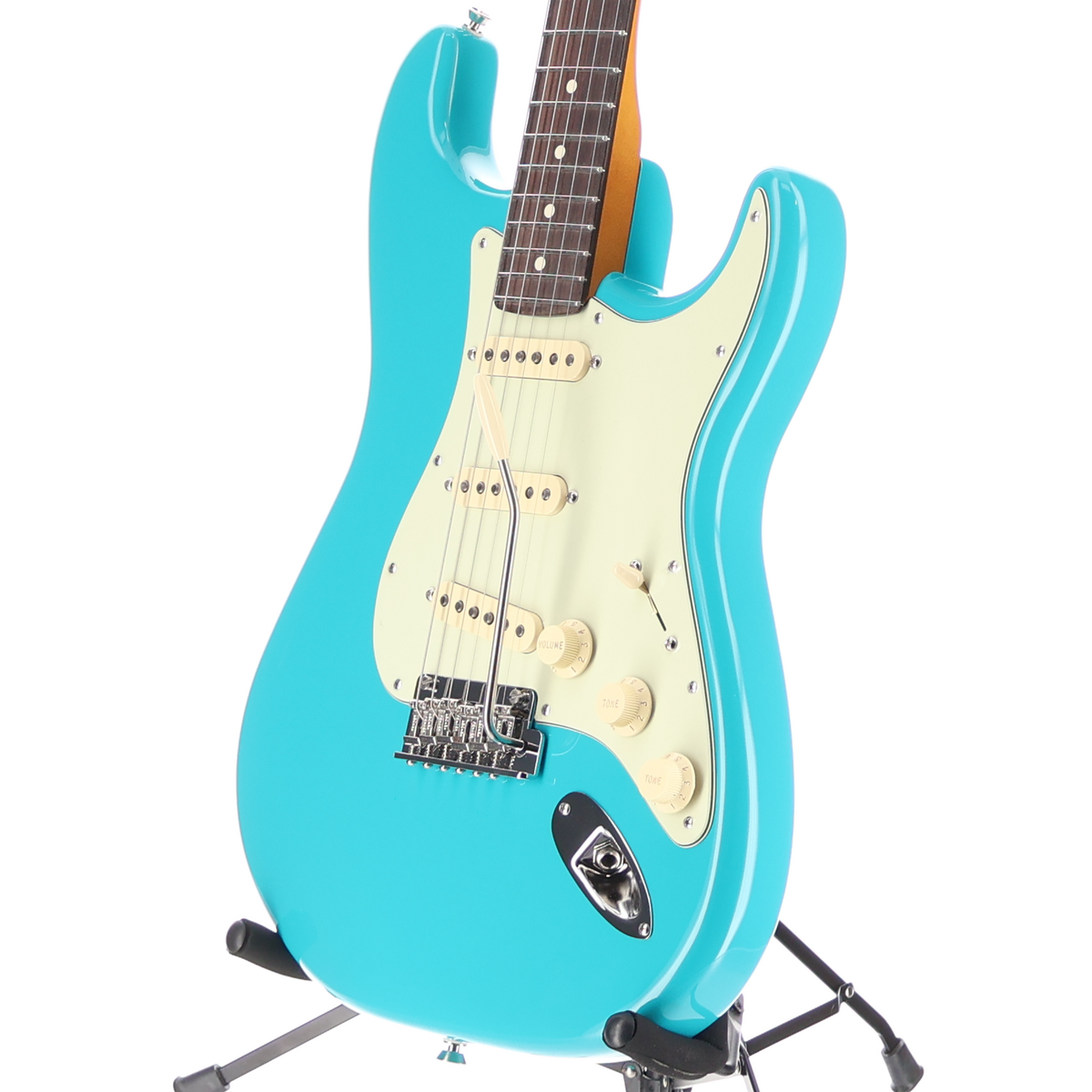 Fender American Professional II Stratocaster HSS, Rosewood Fingerboard, Miami Blue (B11) (29457)
