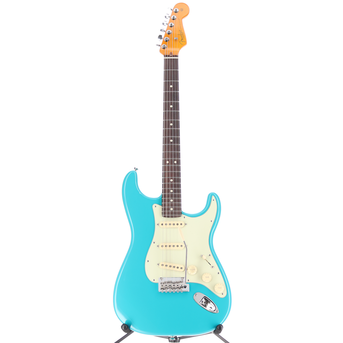 Fender American Professional II Stratocaster HSS, Rosewood Fingerboard, Miami Blue (B11) (29457)