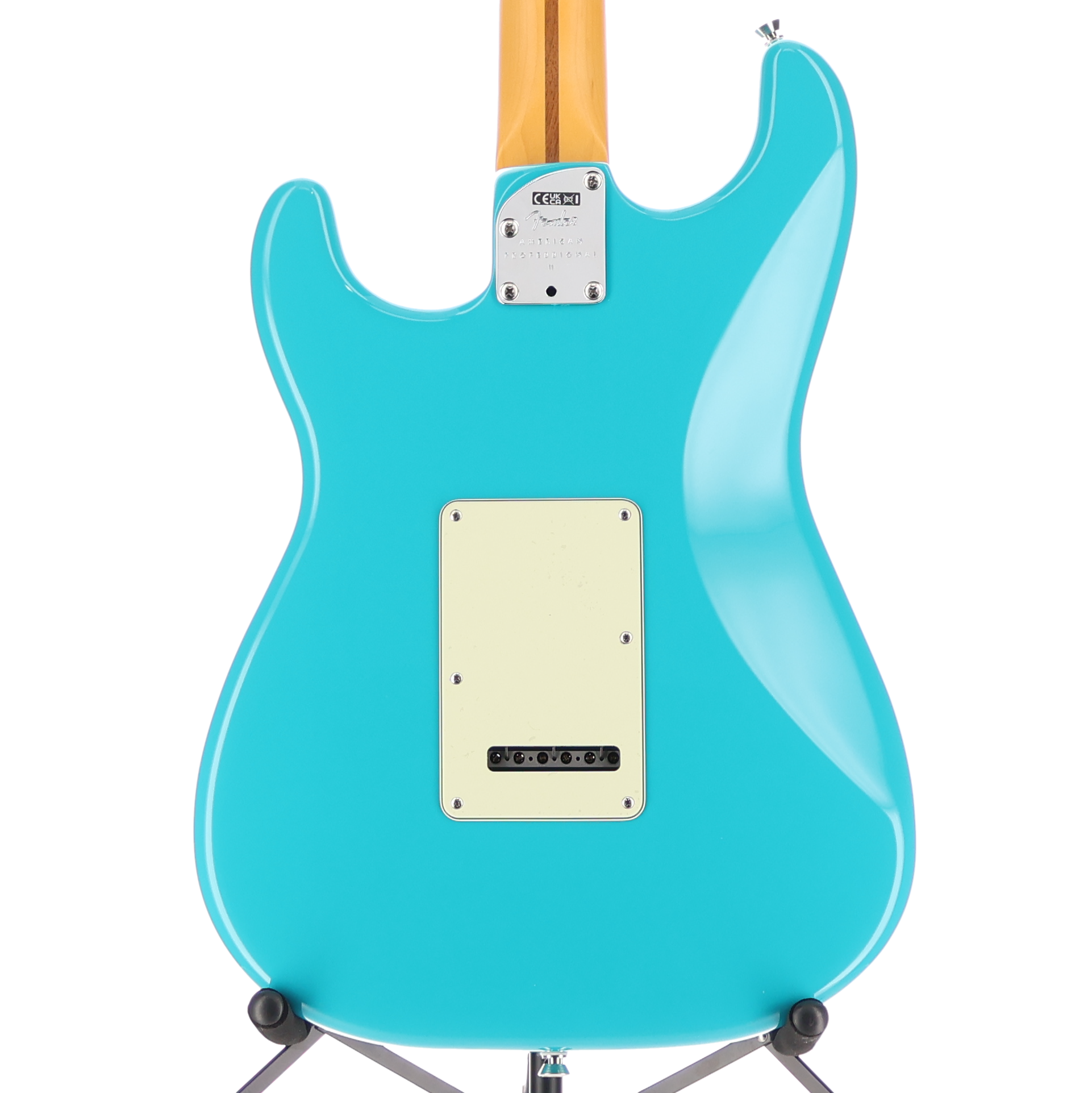 Fender American Professional II Stratocaster, Maple Fingerboard, Miami Blue (I7) (48361)