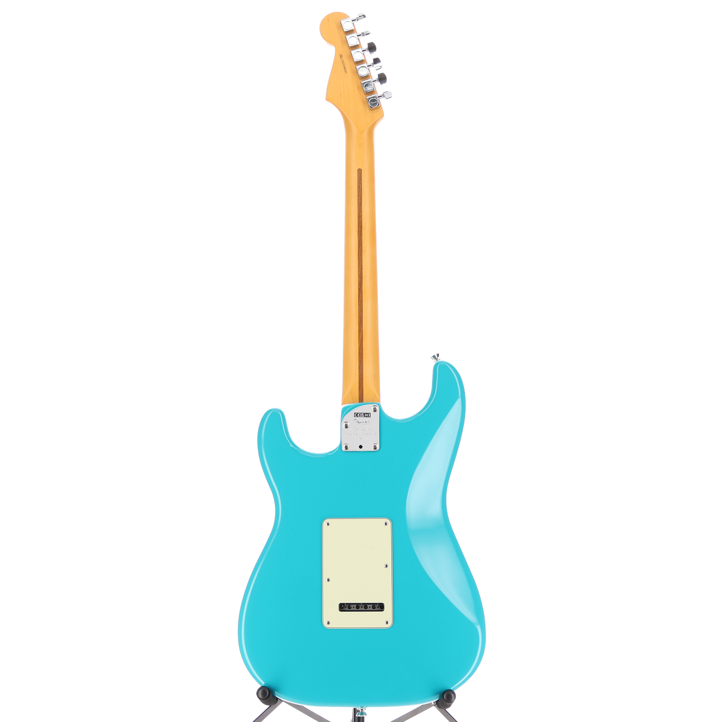 Fender American Professional II Stratocaster, Maple Fingerboard, Miami Blue (I7) (48361)