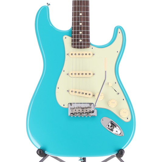 Fender American Professional II Stratocaster, Rosewood Fingerboard, Miami Blue (H4) (77416)