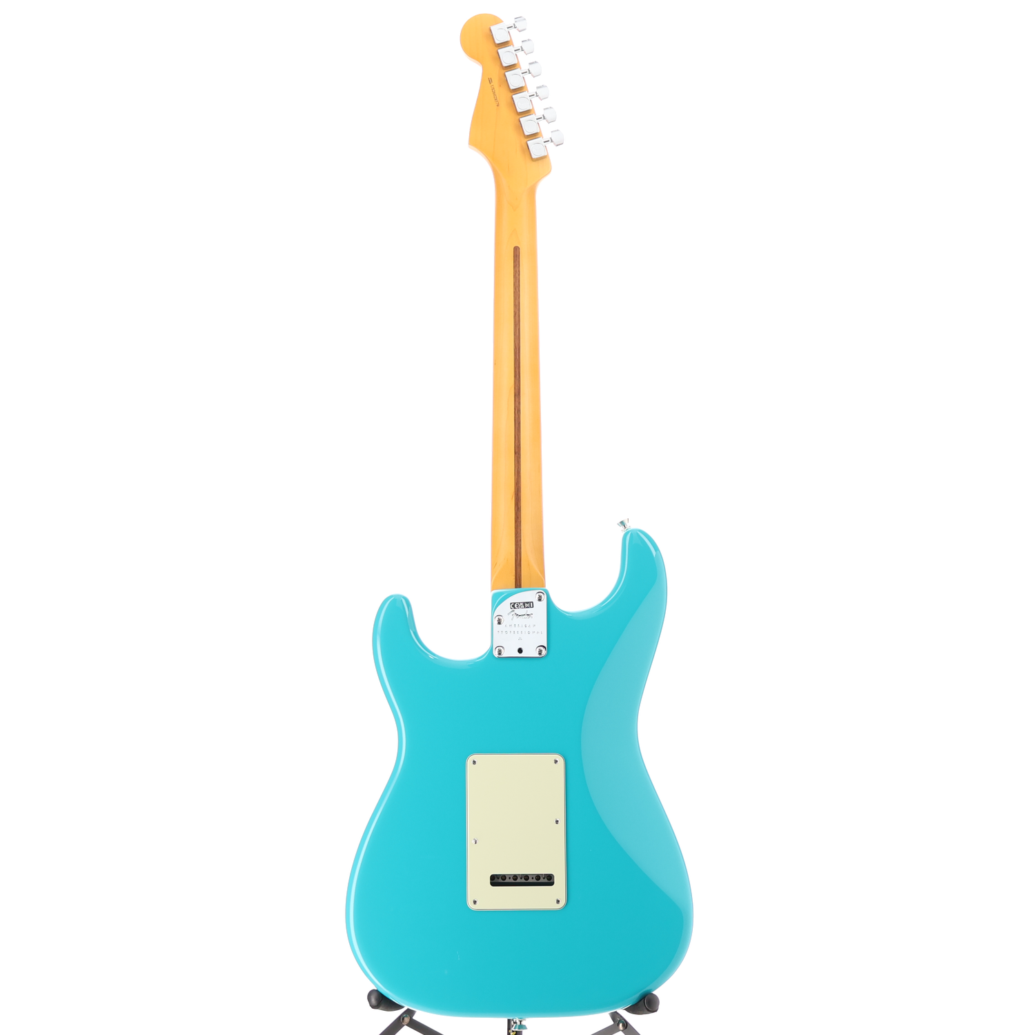 Fender American Professional II Stratocaster, Rosewood Fingerboard, Miami Blue (RC4) (28579)