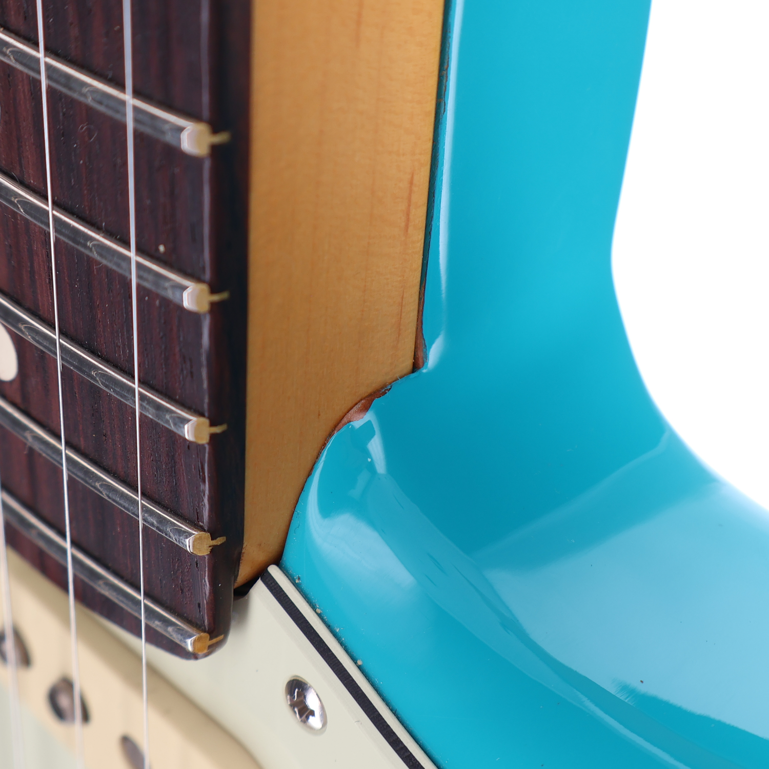 Fender American Professional II Stratocaster, Rosewood Fingerboard, Miami Blue (RC4) (28579)