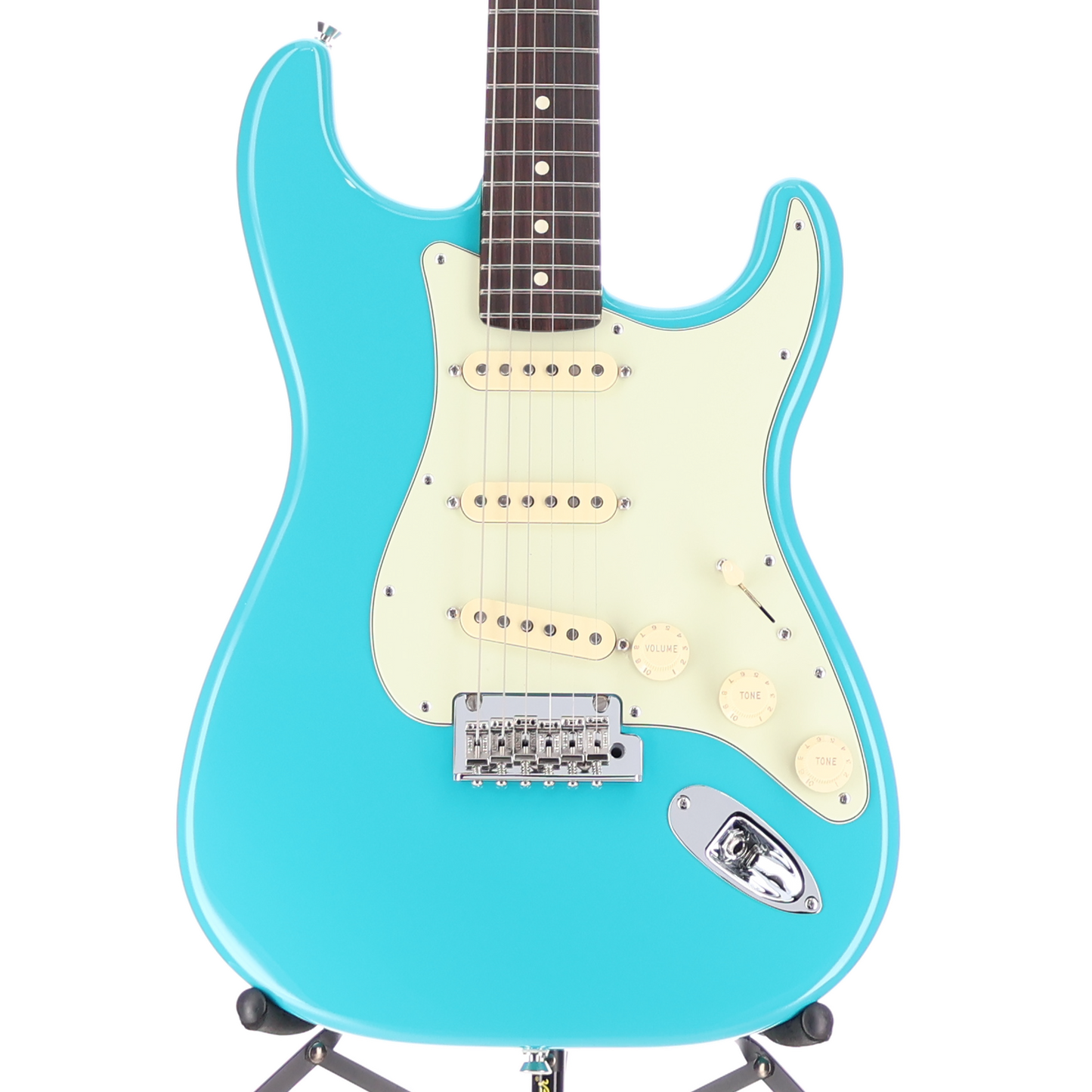 Fender American Professional II Stratocaster, Rosewood Fingerboard, Miami Blue (RC4) (28579)