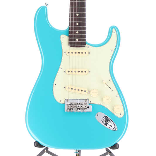 Fender American Professional II Stratocaster, Rosewood Fingerboard, Miami Blue (RC4) (28579)