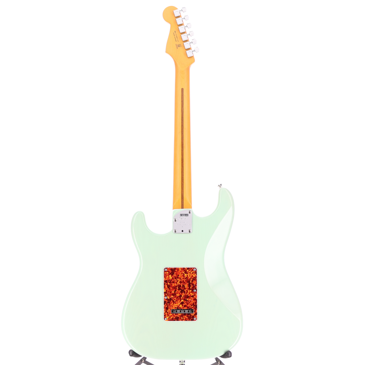 Fender American Professional II Stratocaster Thinline, Rosewood Fingerboard, Transparent Surf Green (A13) (11101)
