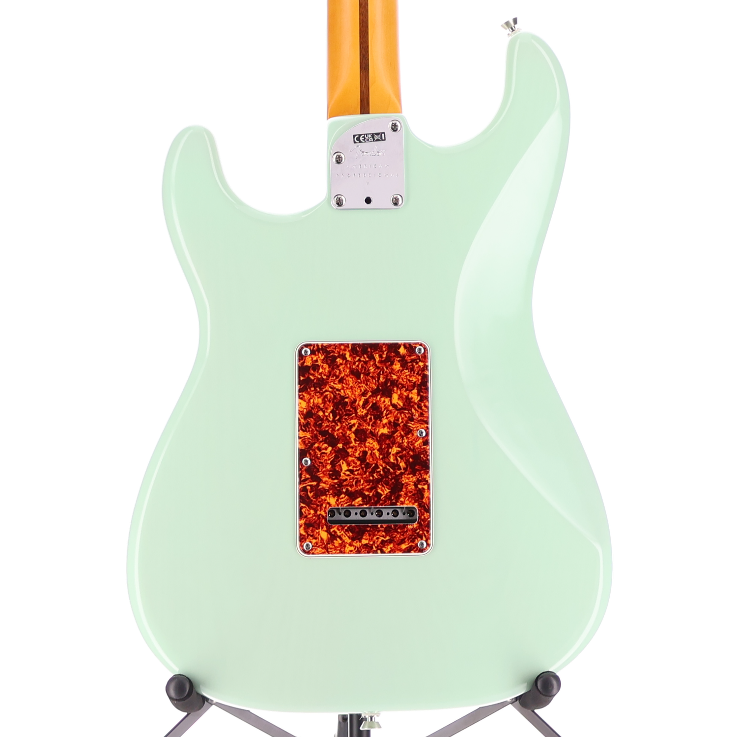 Fender American Professional II Stratocaster Thinline, Rosewood Fingerboard, Transparent Surf Green (RC3) (22766)