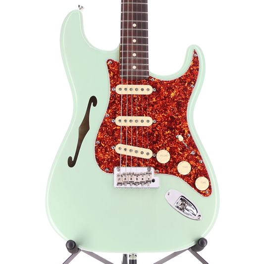 Fender American Professional II Stratocaster Thinline, Rosewood Fingerboard, Transparent Surf Green (RC3) (22766)